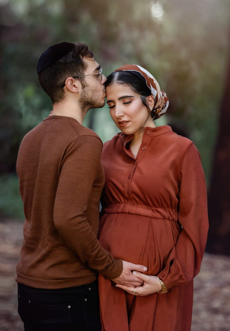 הריון וזוגיות בטבע