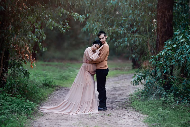 הריון וזוגיות בטבע