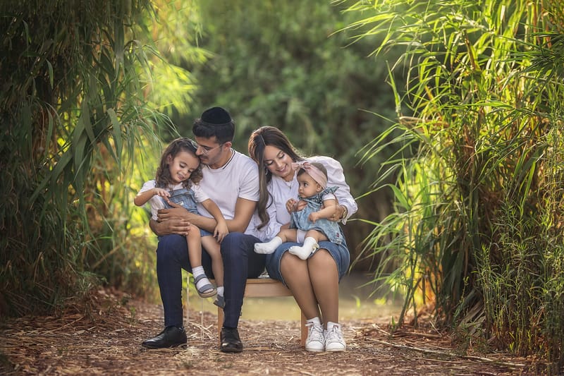 משפחה בטבע / בסטודיו