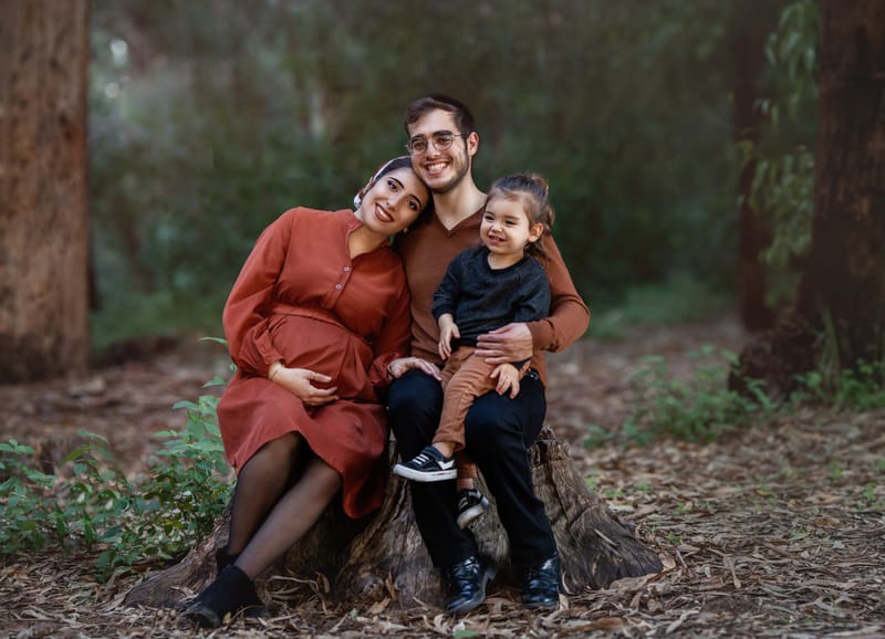 משפחה בטבע / בסטודיו