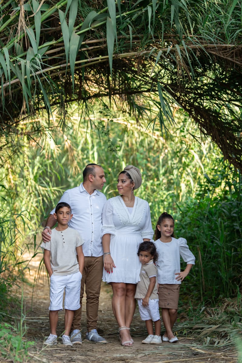 משפחה בטבע / בסטודיו