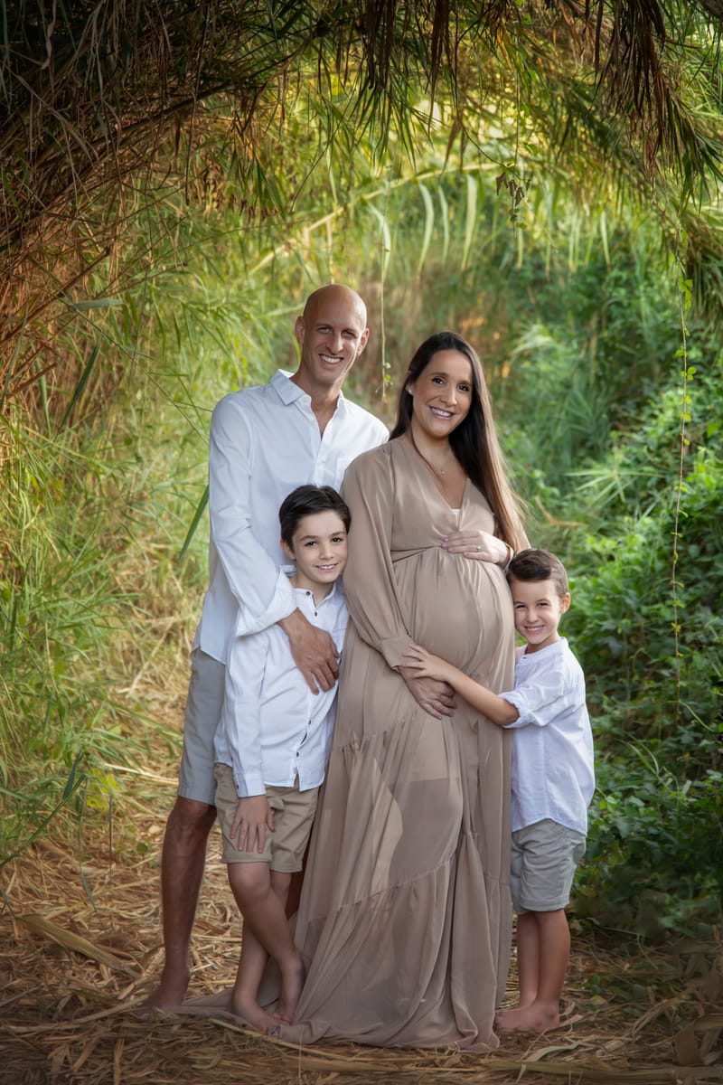 משפחה בטבע / בסטודיו