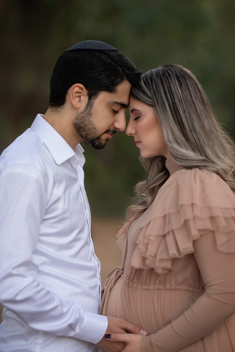 הריון וזוגיות בטבע