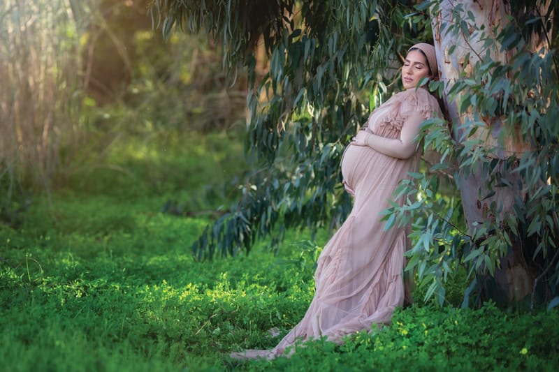 הריון וזוגיות בטבע