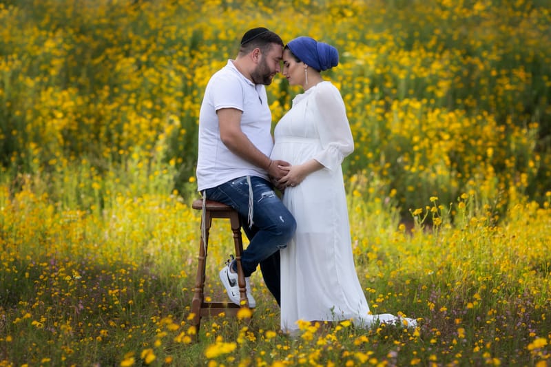 הריון וזוגיות בטבע