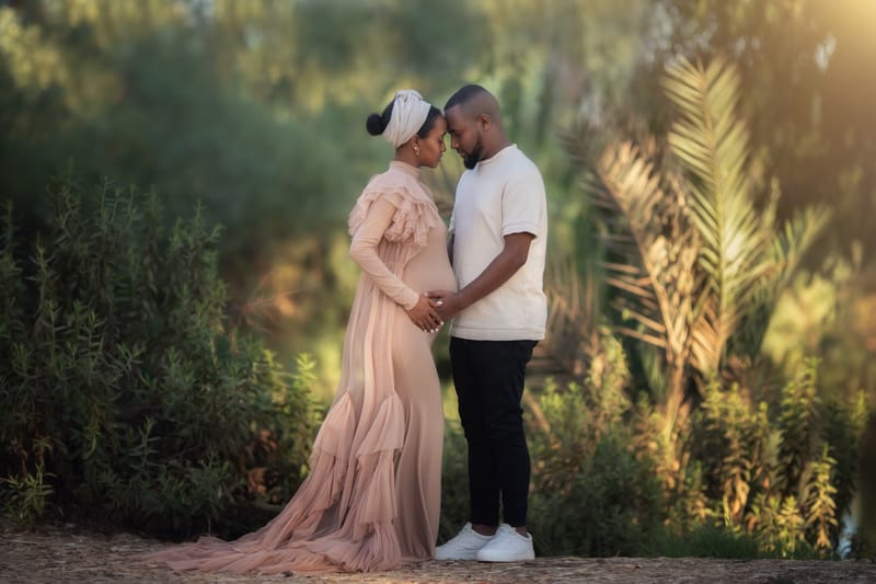 הריון וזוגיות בטבע