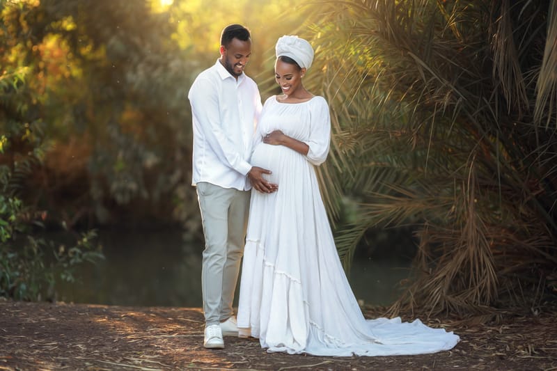 הריון וזוגיות בטבע