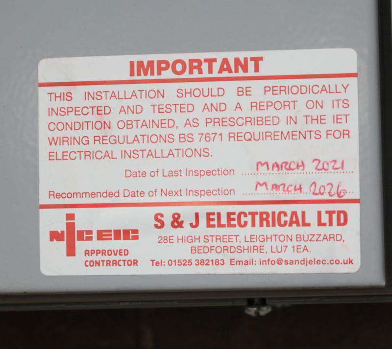 Electrical Installation Condition Reporting