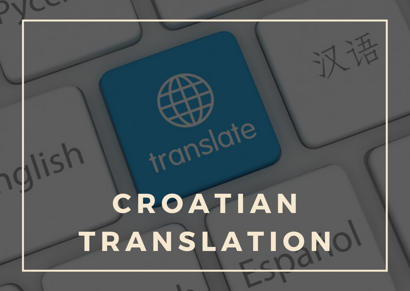 Croatian Translation