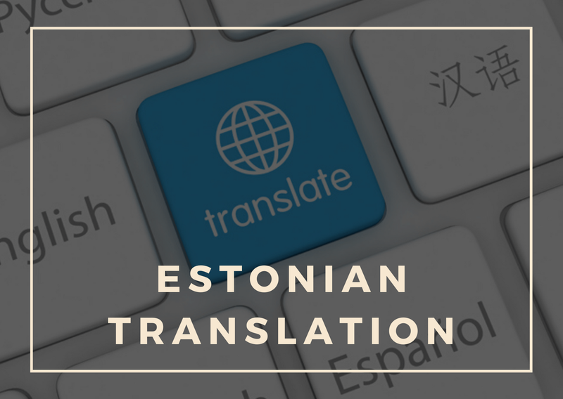 Estonian Translation