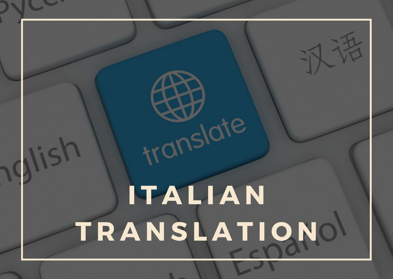 Italian Translation