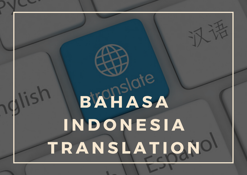 Bahasa Indonesia Translation