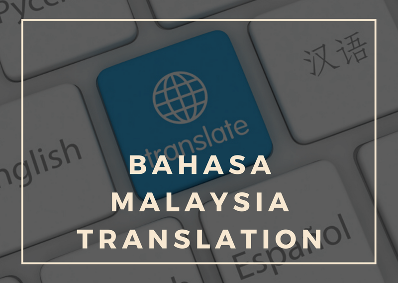 Bahasa Malaysia Translation