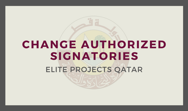 Change Authorized Signatories