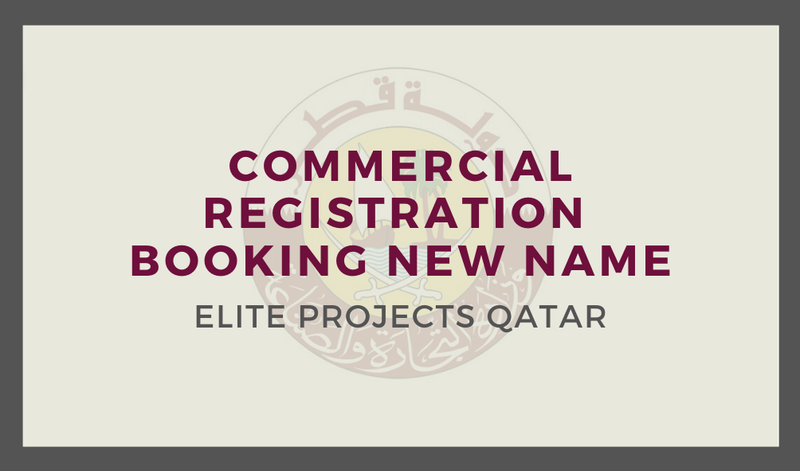 Commercial Registration Booking New Name