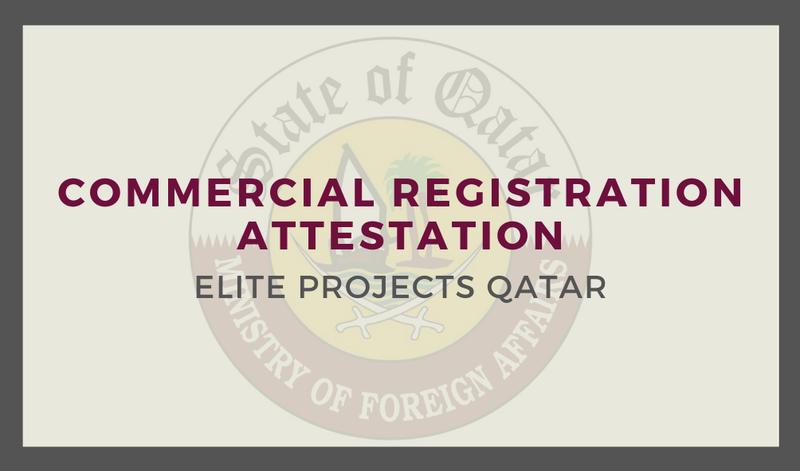 Commercial Registration Attestation