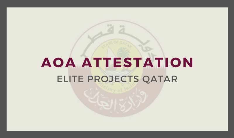 Article of Association Attestation (AOA)