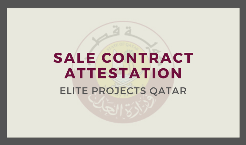 Sale Contract Attestation