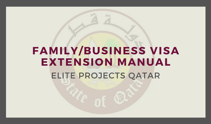 Family/Business Visa Extension Manual