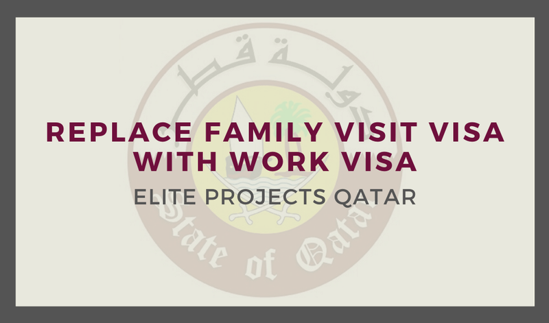 Replace Family Visit Visa with Work Visa - Non QVC Countries