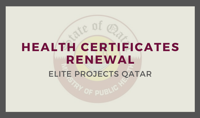 Health Certificates Renewal