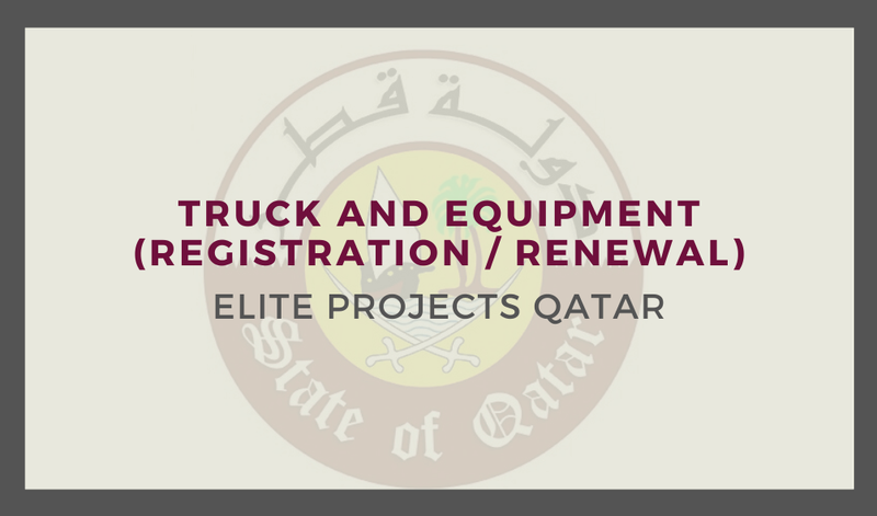 Truck and Equipment (Registration / Renewal )