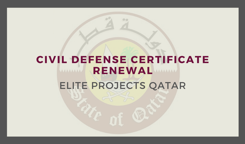 Civil Defense Certificate Renewal