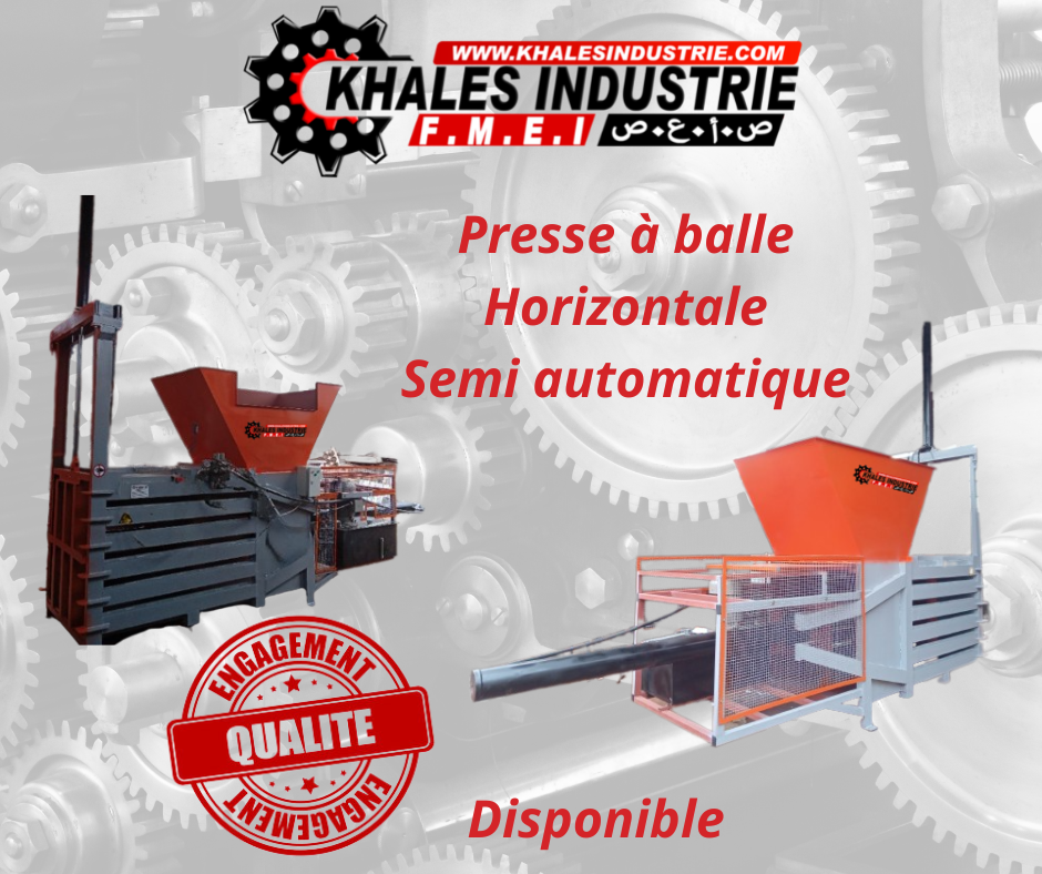 Presse horizontale Semi automatique