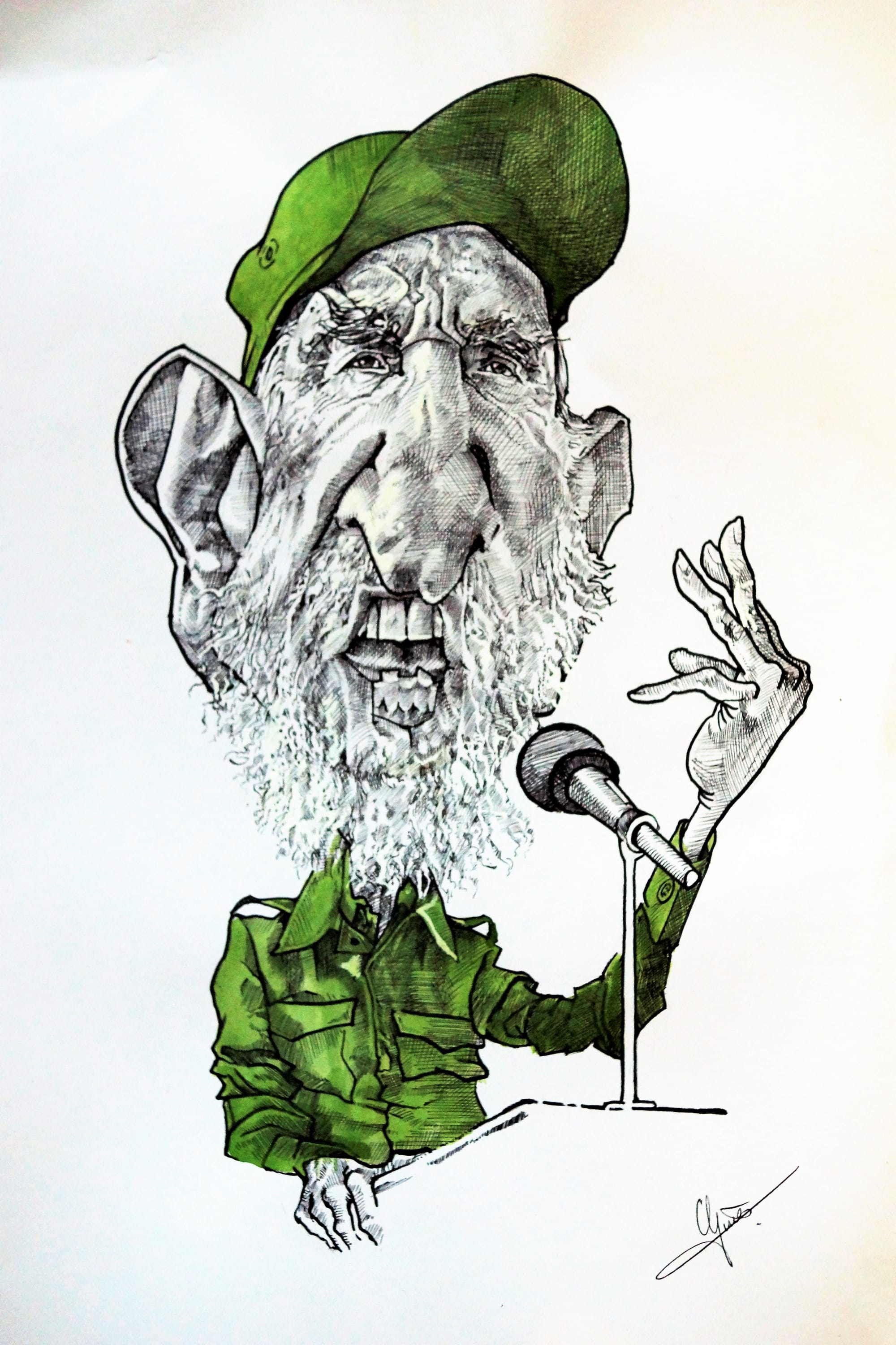 Fidel, lider maximo