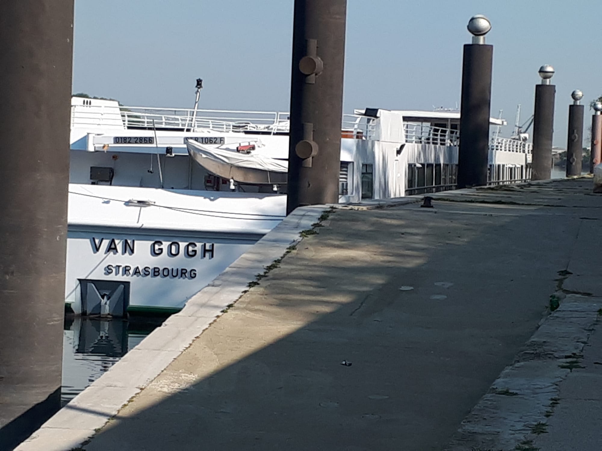 L’embarcadère des bateaux de croisière