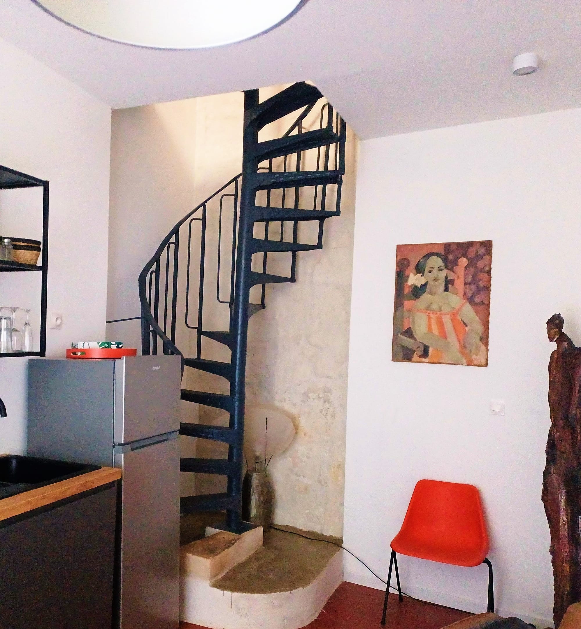 Le duplex rez-de-chaussée