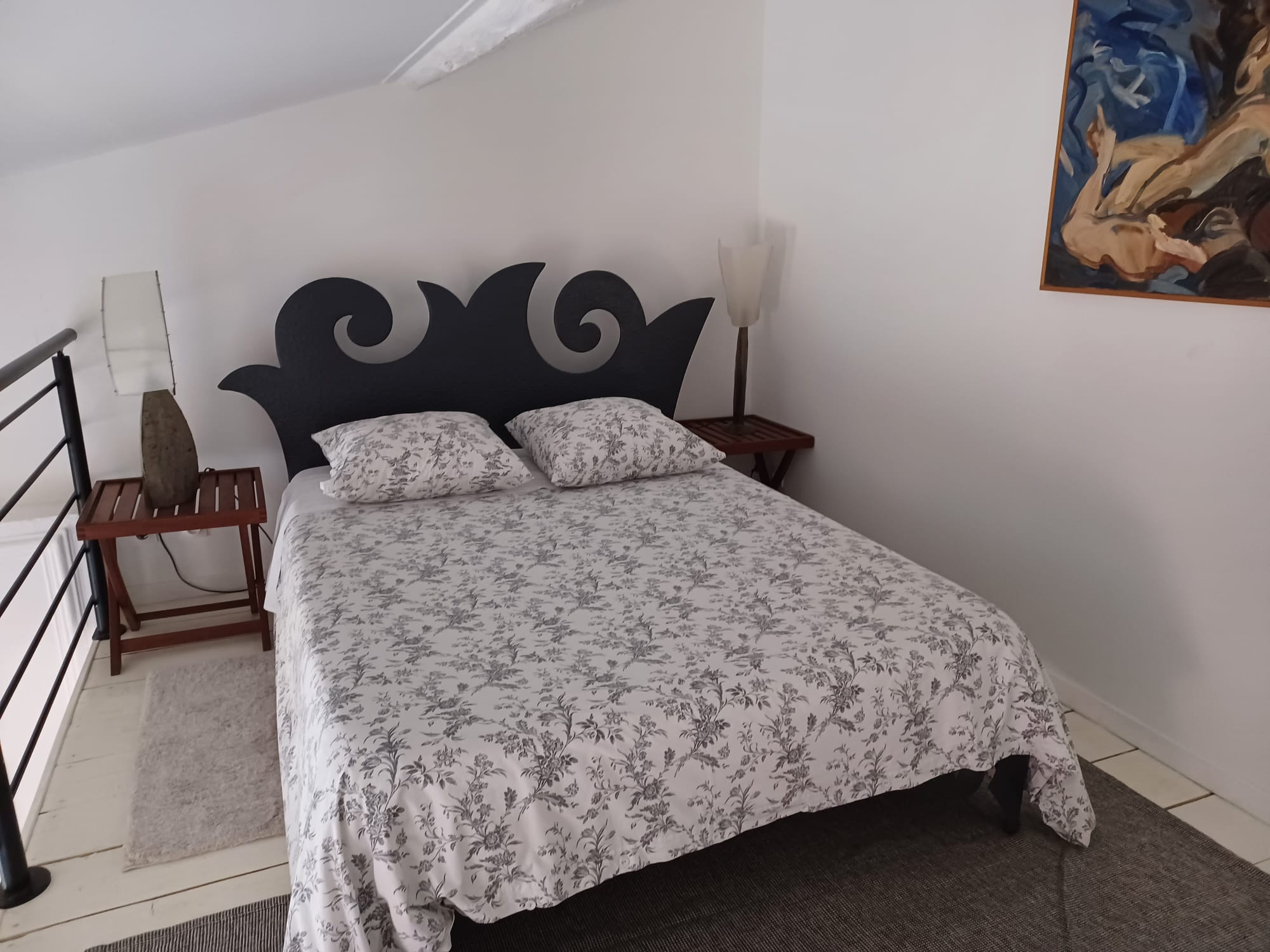 Le duplex chambre à coucher sur mezzanine