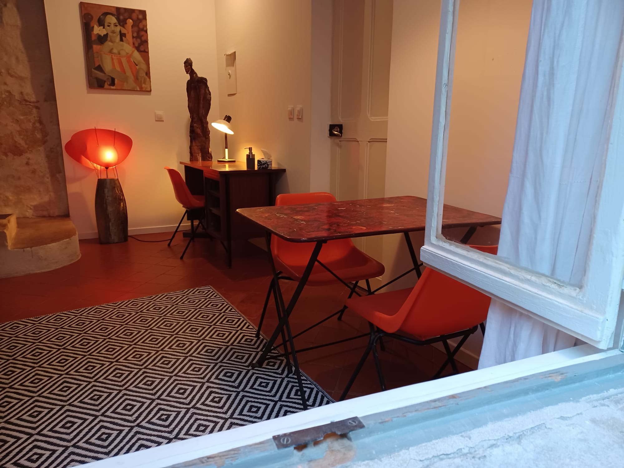 Le duplex coin cuisine et bureau