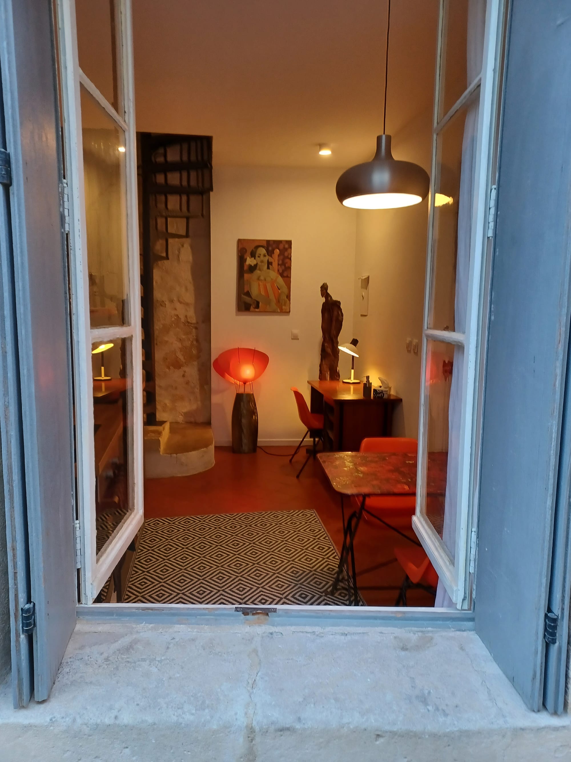 Le duplex rez-de-chaussée