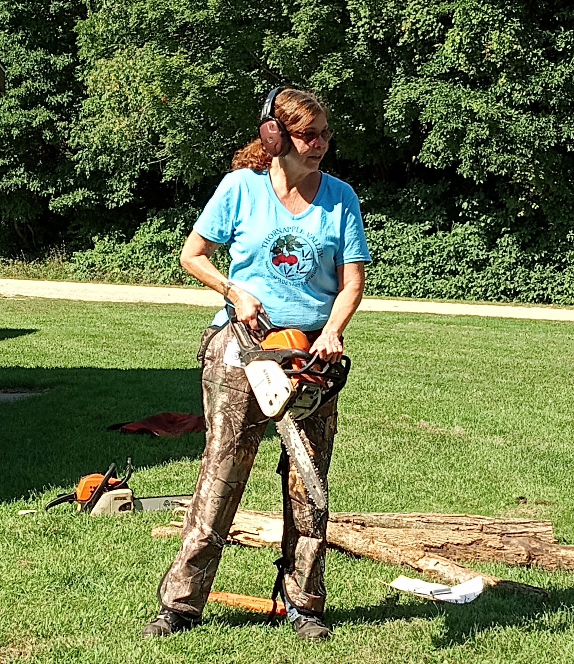 Learning techniques with the chain saw