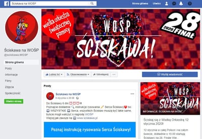 NEWS Ściskawa FACEBOOK! image