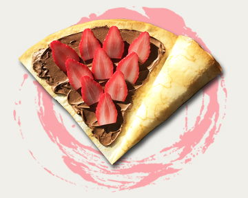 Strawberry with Nutella®