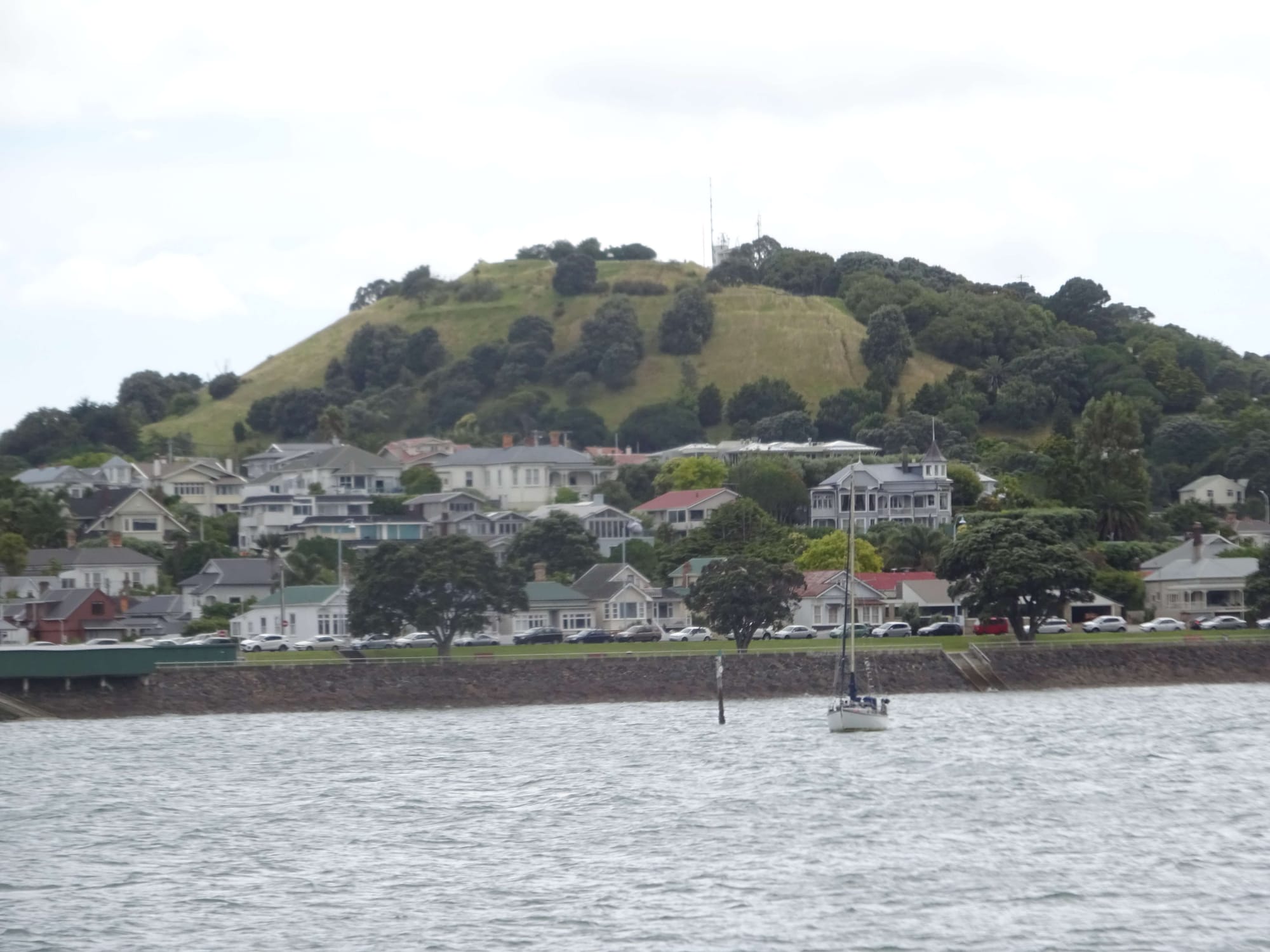 18/01 Auckland, bezoek aan schiereiland Devonport