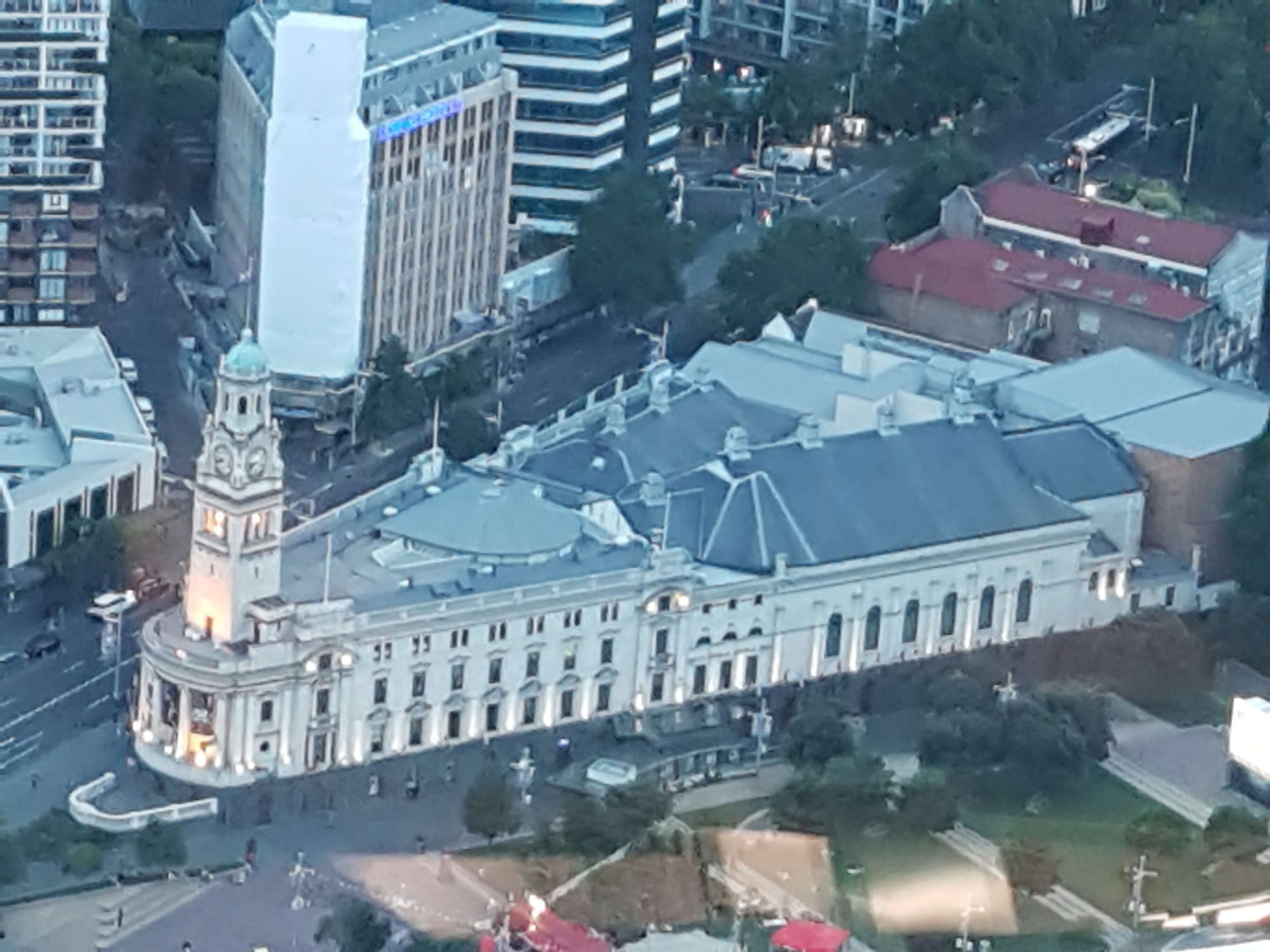 18/01 Auckland, bezoek aan de Sky Tower