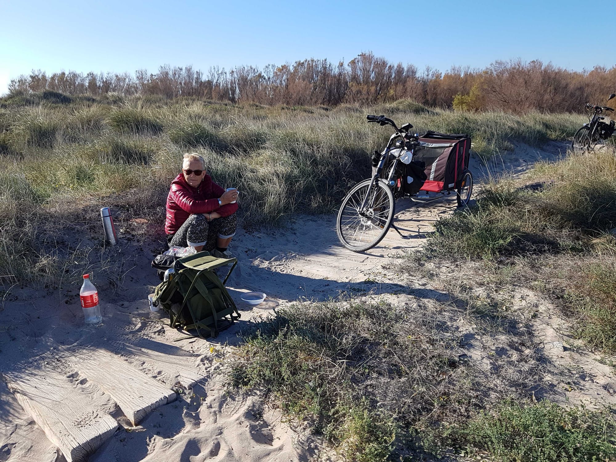 11/01 Valencia (Devesa Gardens), fietstoht naar Valencia