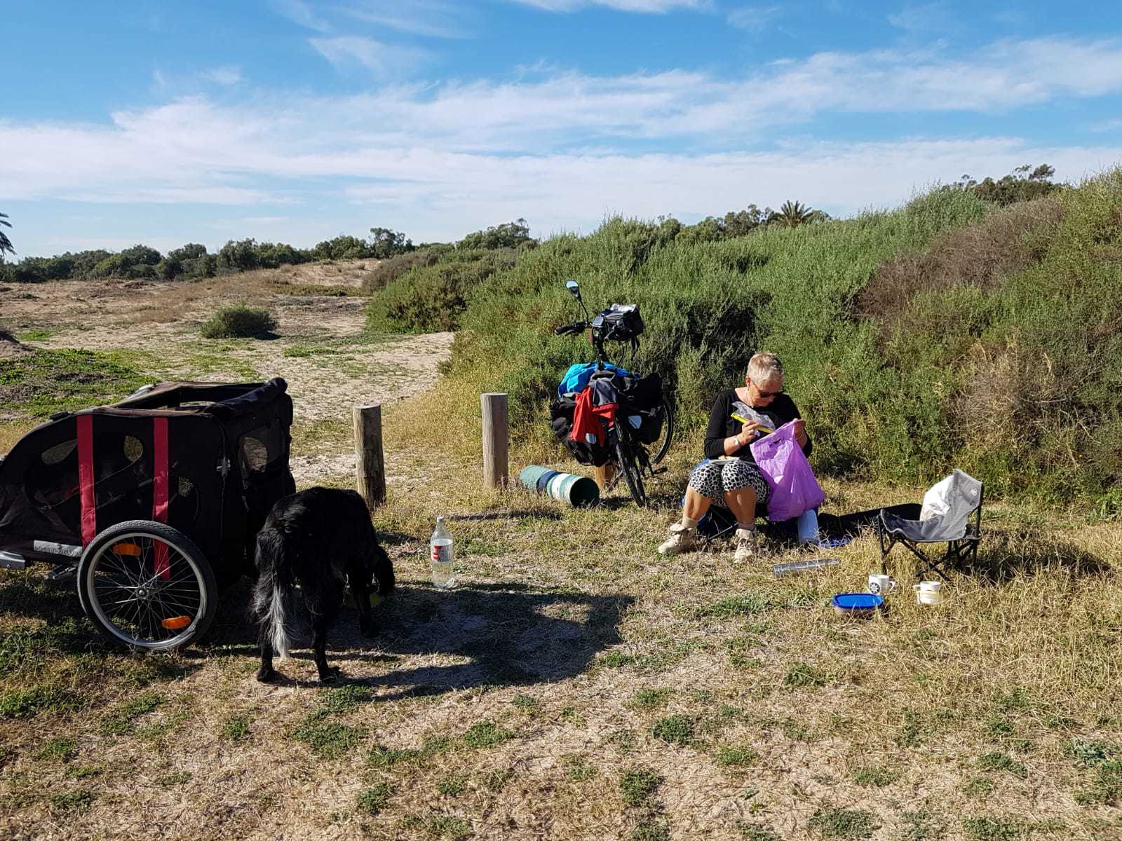 30/01 Los Ramos, fietstocht naar La Marina