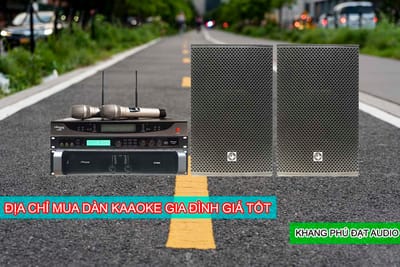Bo dan karaoke gia dinh gia re - co nen mua?