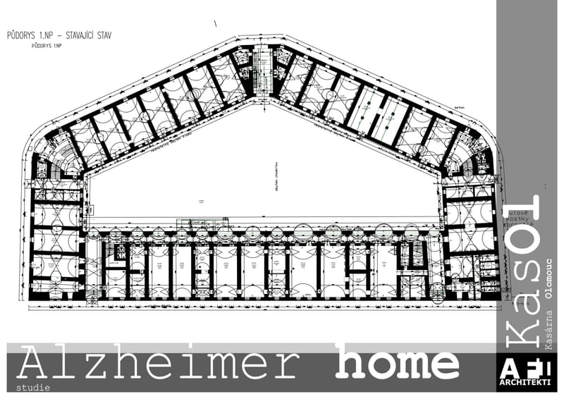 Alzheimerhome Olomouc, Theresian Barracks