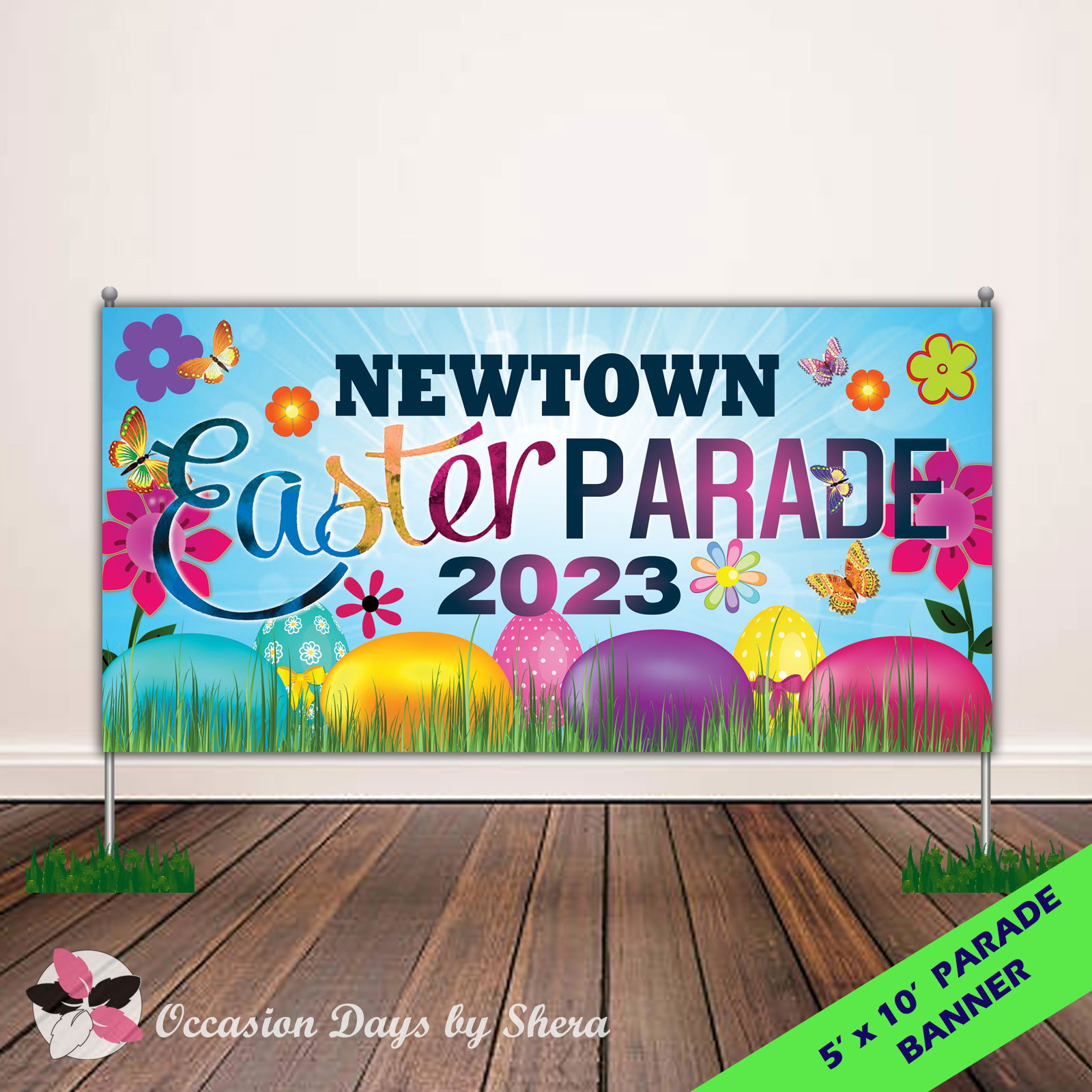 Parade Banner w/ Pole Pocket