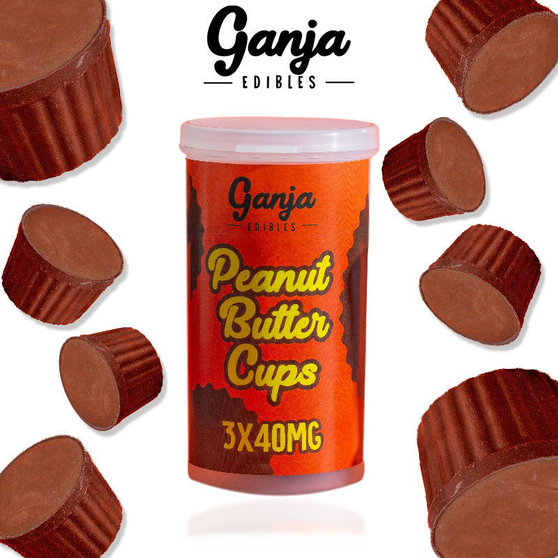 Ganja Edibles Peanut Butter Cups