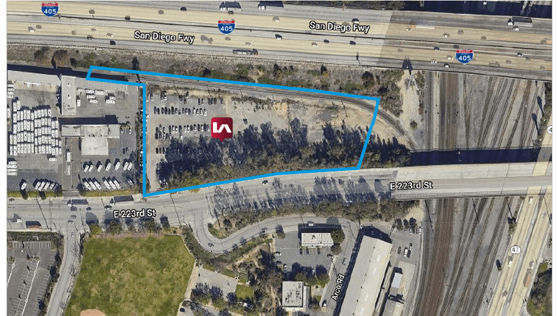 For Sale: 4.2 Acre Freeway Visible Land Site in Carson, CA