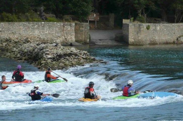 Kayak de mer sur la Ria