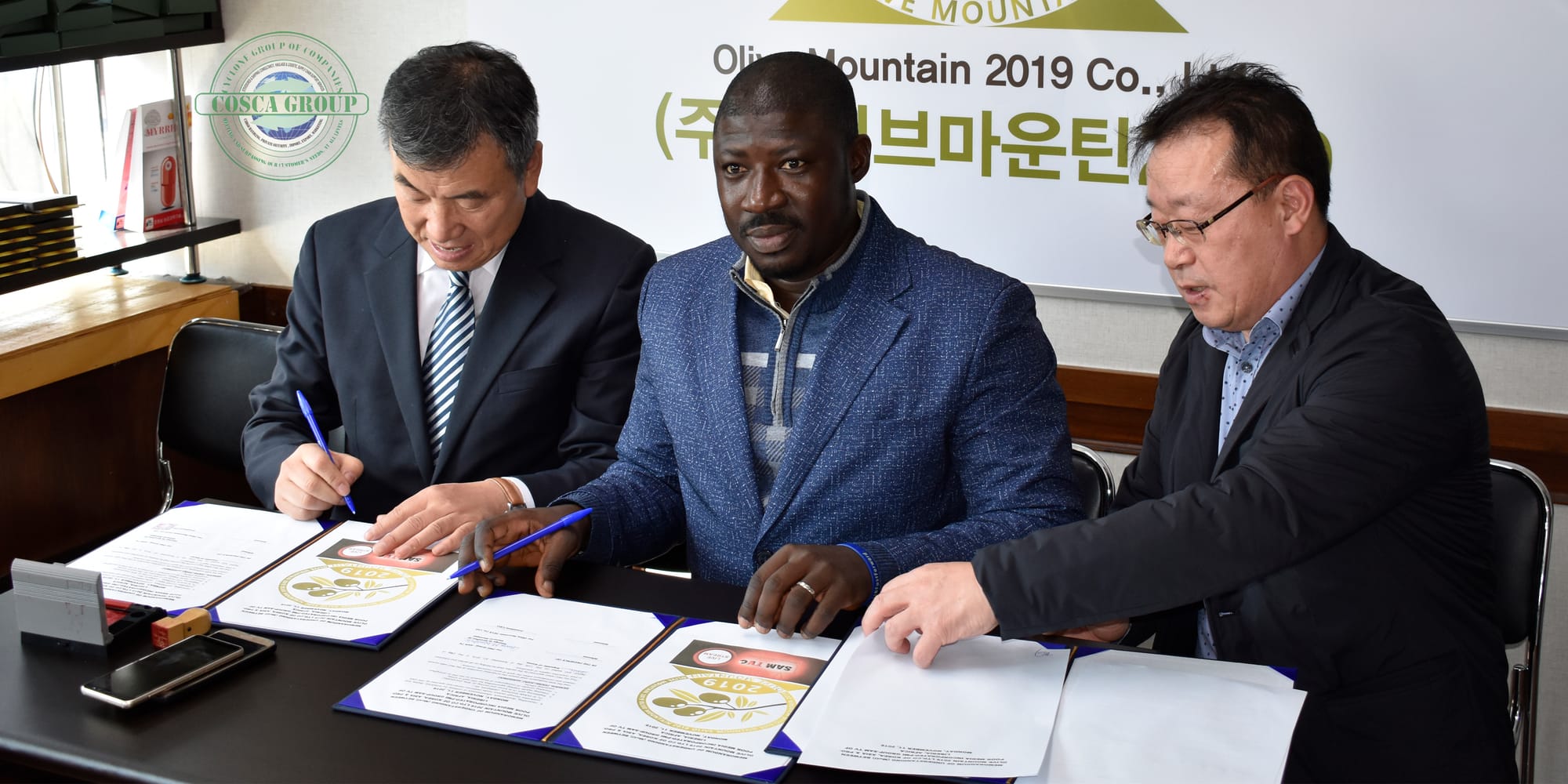 Olive MT and COSCA Signed an MOU