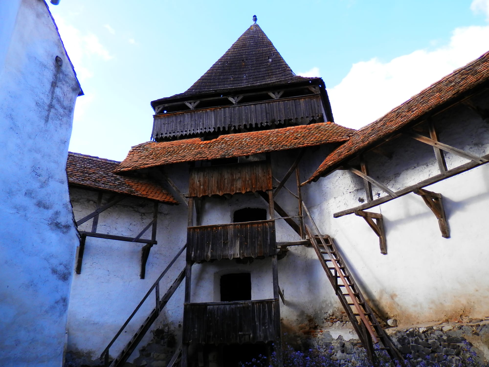 The Lard Tower, Homorod Fortified Church, Homorod, Brasov County