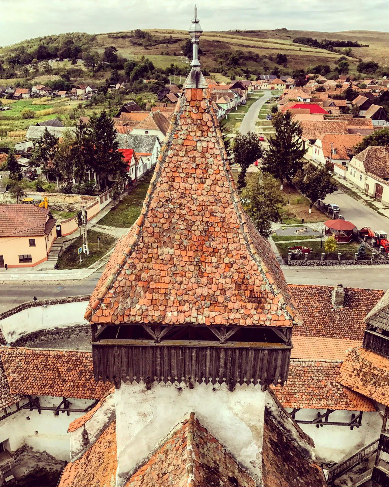 The Lard Tower, Homorod Fortified Church, Homorod, Brasov County